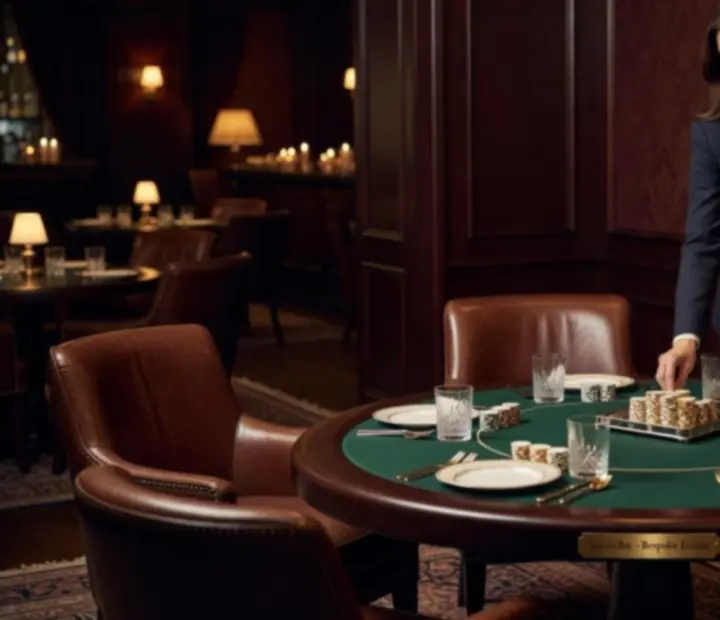 Organisation d'un événement sur mesure chez Savorellee, avec restaurant et espace poker.