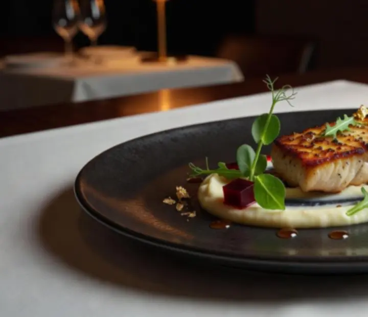 Assiette raffin&eacute;e des plats signatures du restaurant Savorellee